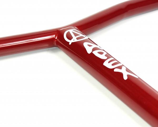 Apex Bol Oversized HIC Stunt Scooter Bars - Red 610mm x 560mm - Detail