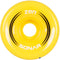 Radar Sonar Zen 85A Quad Roller Skate Wheels - Yellow 62mm x 32mm