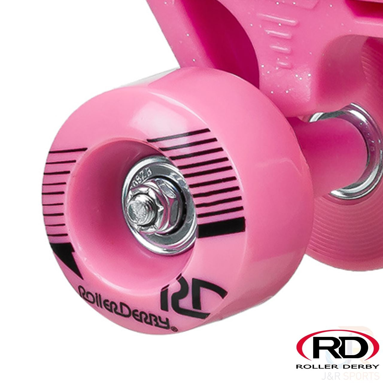 Roller Derby Firestar V2 Quad Roller Skates - Pink Camo - Wheel
