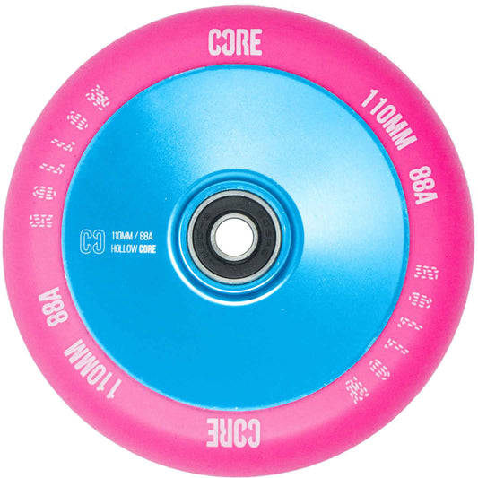 CORE Hollow Core V2 110mm Stunt Scooter Wheels - Pink / Blue