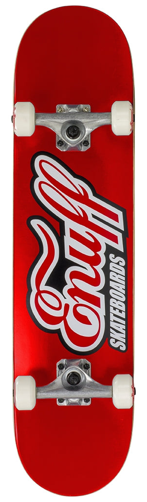 Enuff Classic Logo Red Mini Complete Skateboard - 7.25" x 29.5"