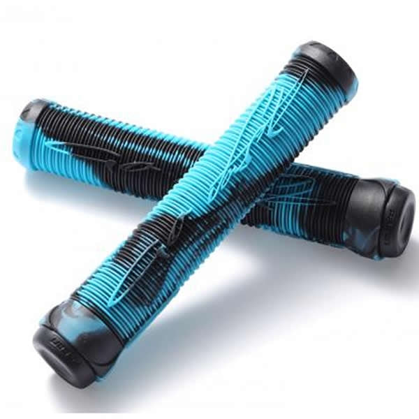 Fasen Fast Black / Teal Stunt Scooter Grips - 160mm