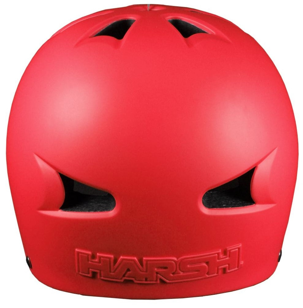 Harsh EPS Skate / Scooter Helmet - Matt Red - Back