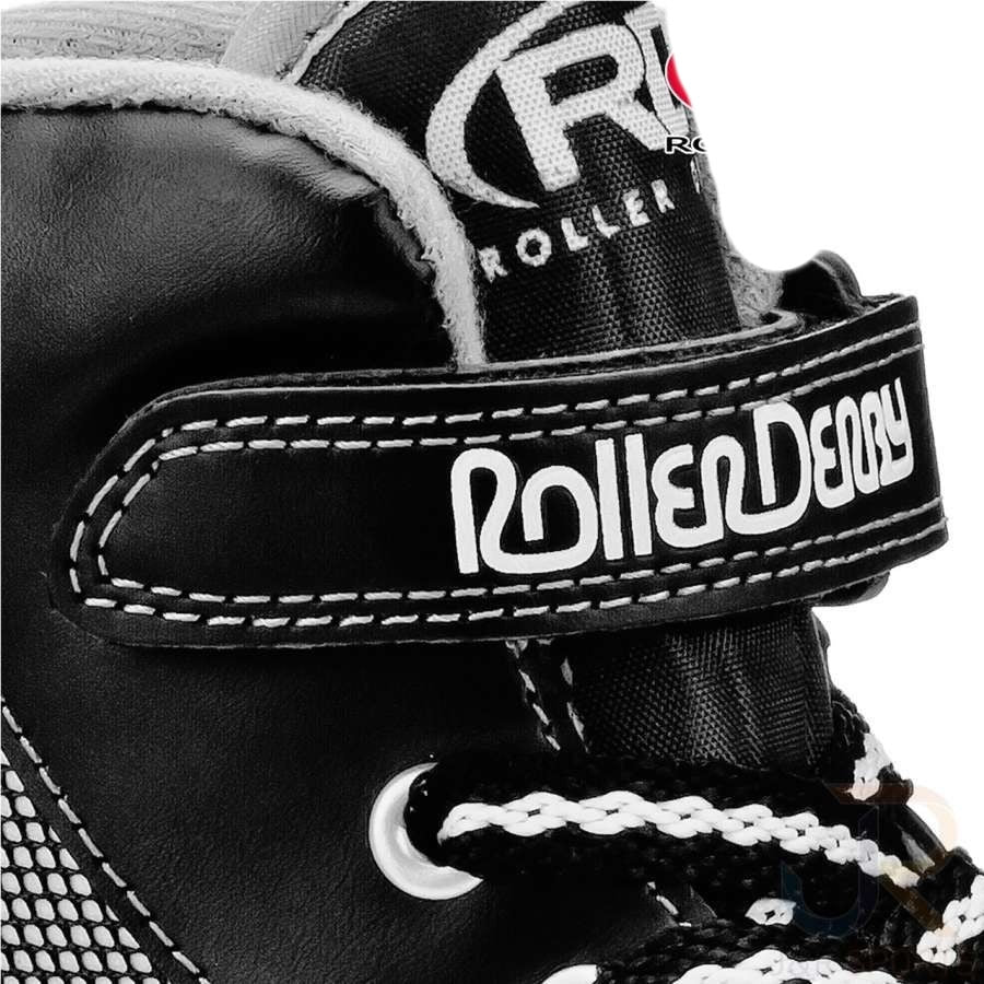 Roller Derby Firestar V2 Quad Roller Skates - Black / Grey - Strap