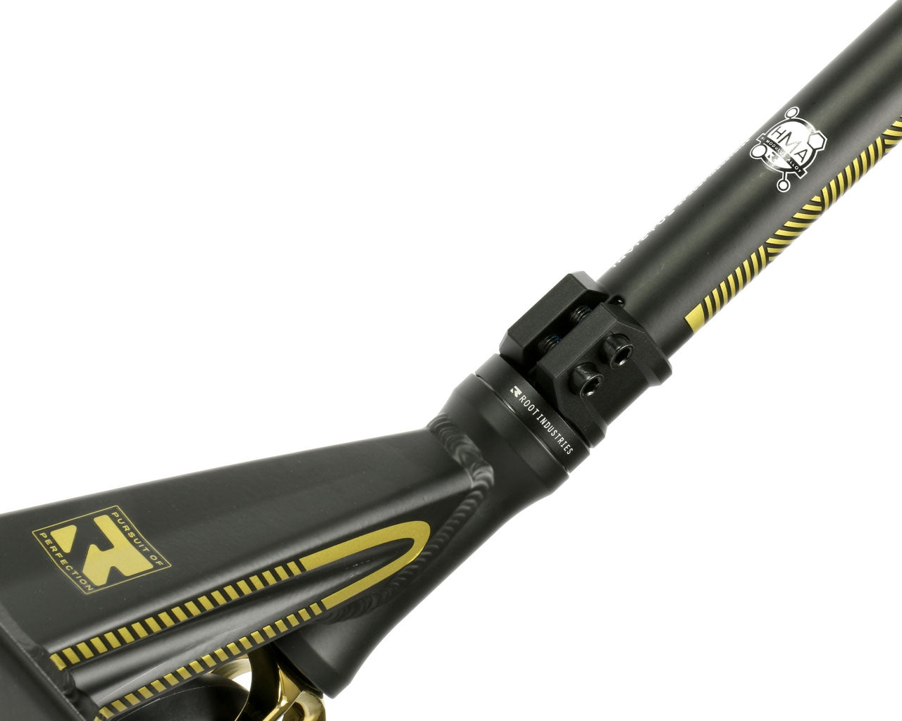 Root Industries Invictus Complete Stunt Scooter - Gold Rush - Headtube