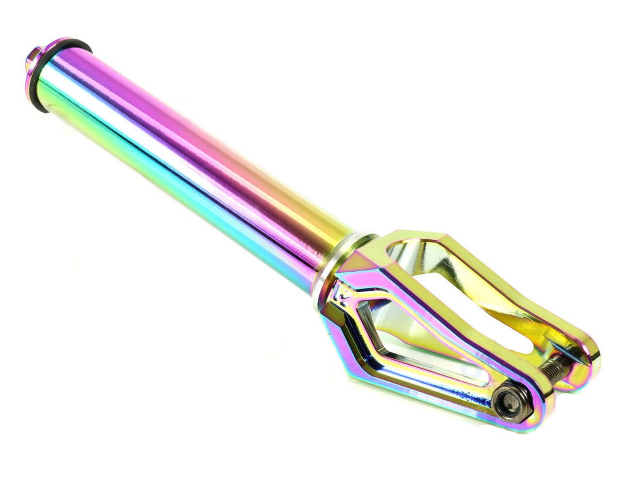 Root Industries AIR SCS/HIC Stunt Scooter Forks - Rocket Fuel Neochrome - Right