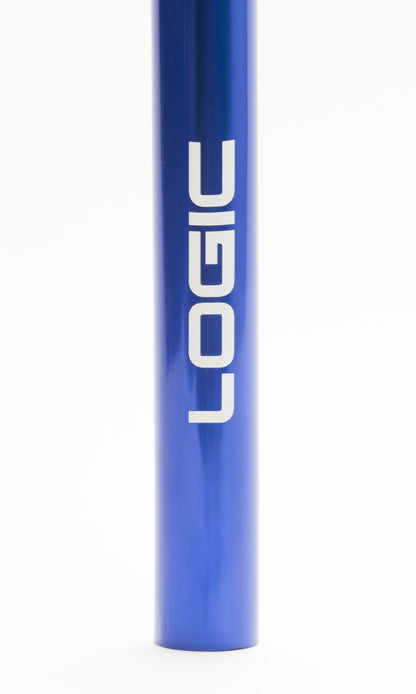 Logic Axis V2 Aluminium Oversized IHC Stunt Scooter Bars - Blue 610mm x 610mm - Slit