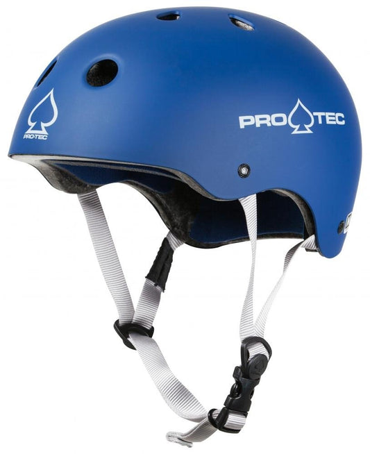 Pro-Tec Classic Certified Skate / Scooter Helmet - Matt Blue