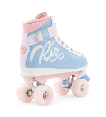 Rio Roller Milkshake Quad Roller Skates - Cotton Candy - Rear