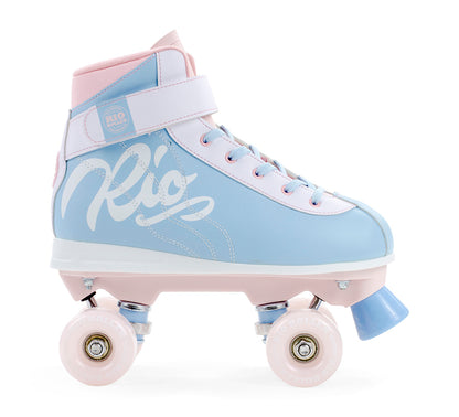 Rio Roller Milkshake Quad Roller Skates - Cotton Candy - Side