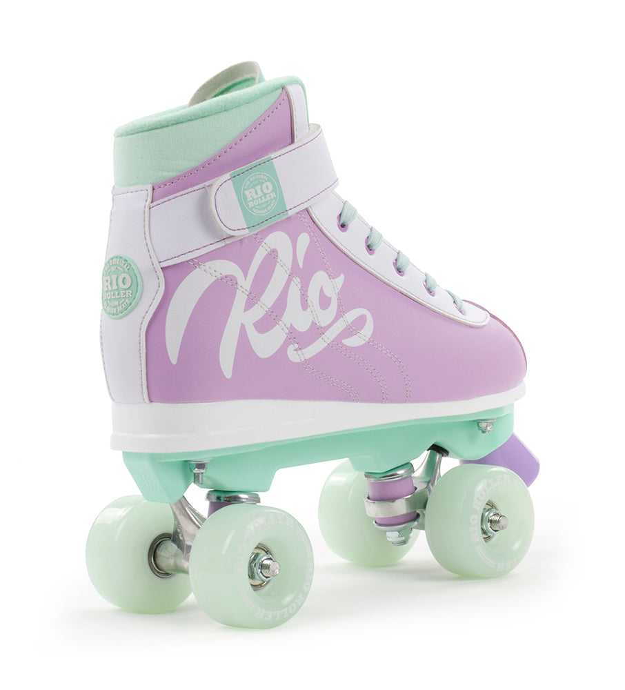 Rio Roller Milkshake Quad Roller Skates - Mint Berry - Rear