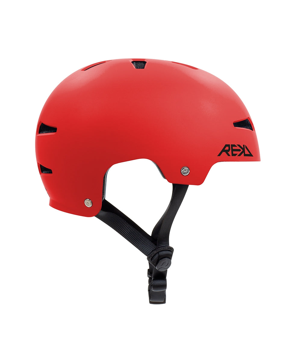 REKD Elite 2.0 Skate / Scooter Helmet - Red - Right