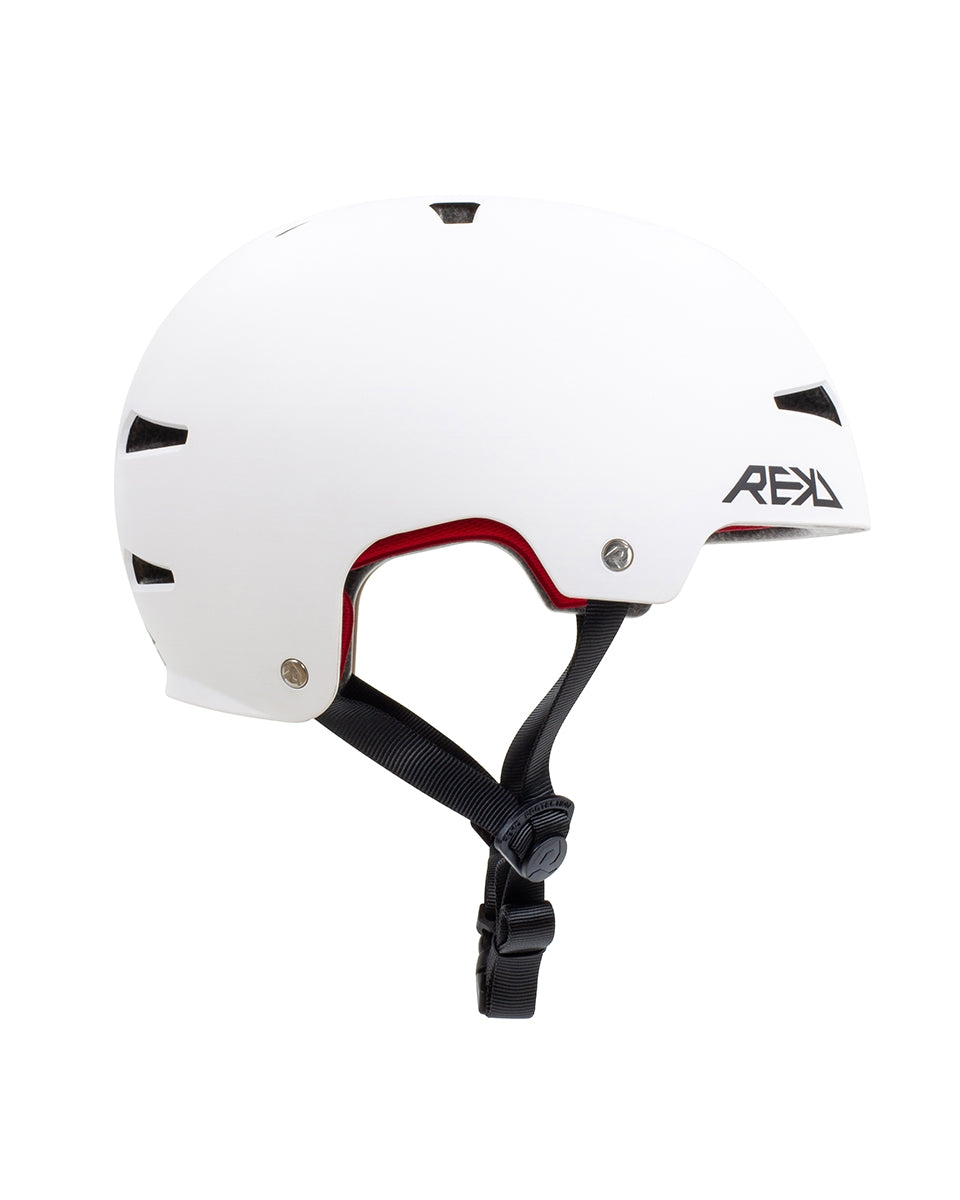 REKD Elite 2.0 Skate / Scooter Helmet - White - Right