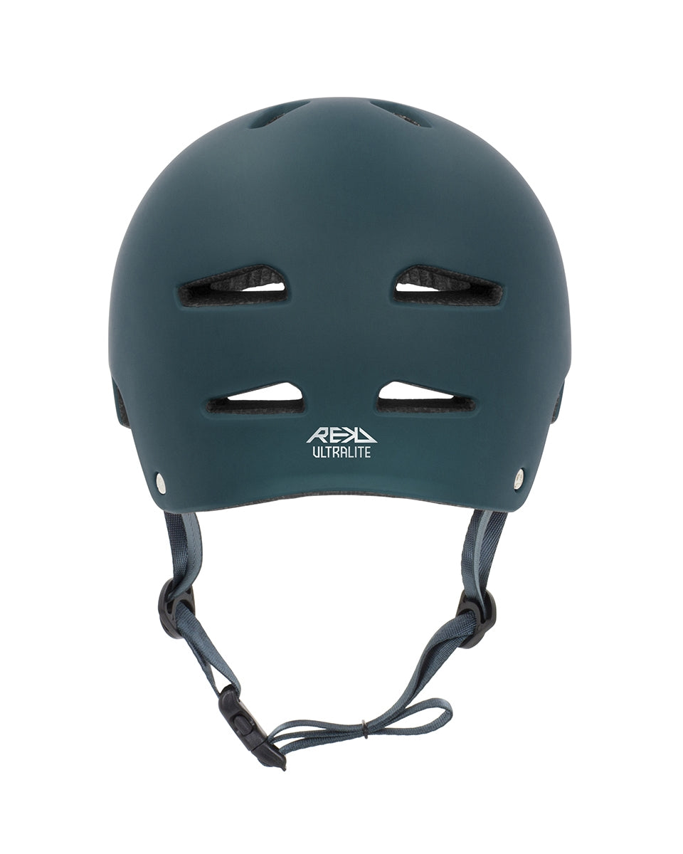 REKD Ultralite In-Mold Skate / Scooter Helmet - Blue - Rear