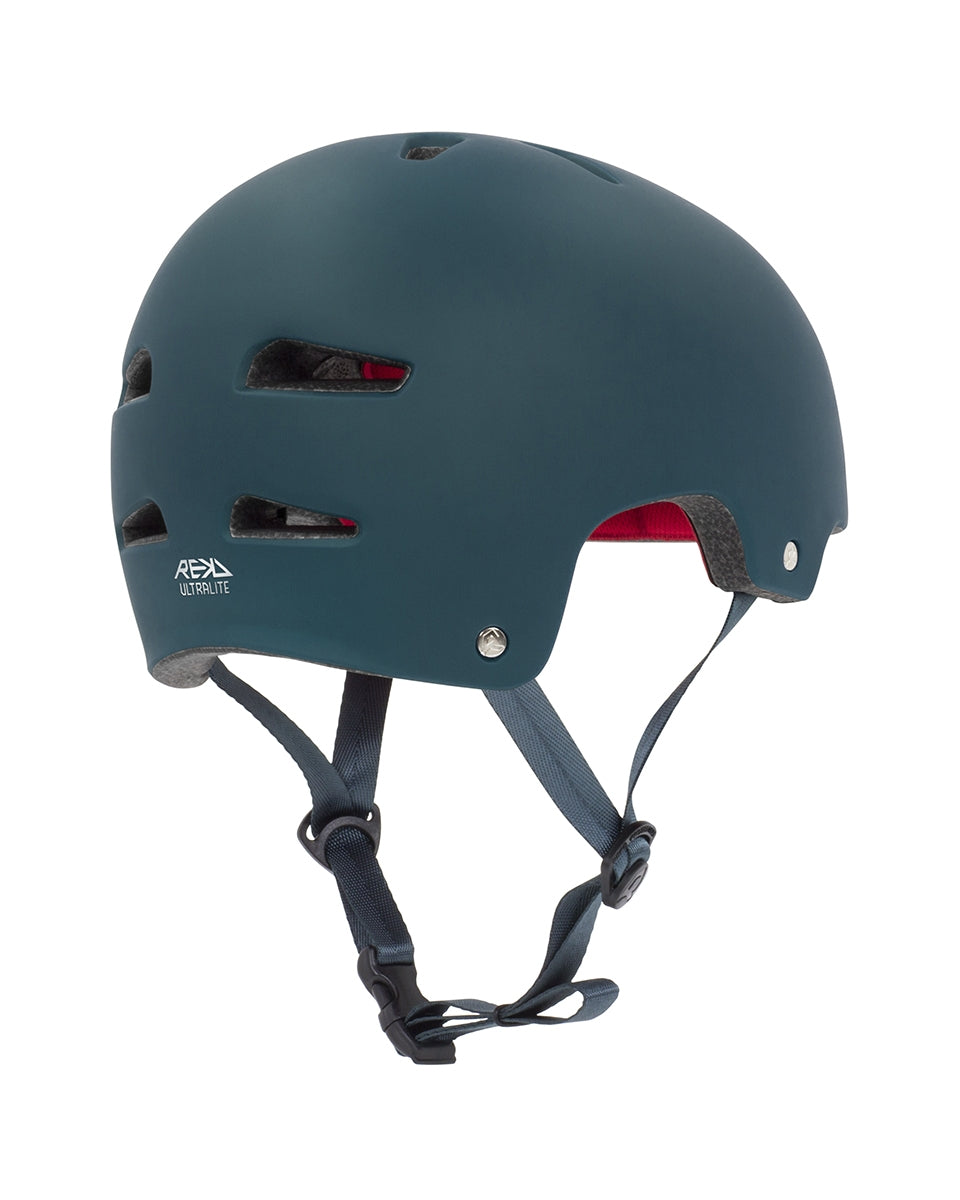REKD Ultralite In-Mold Skate / Scooter Helmet - Blue - Rear Right