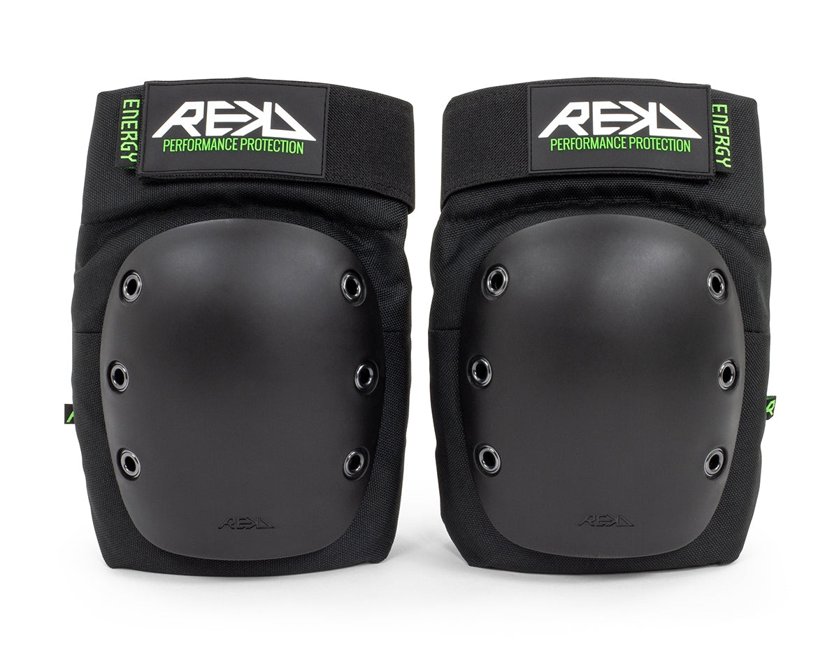 REKD Energy Ramp Skate Protection Knee Pads - Black