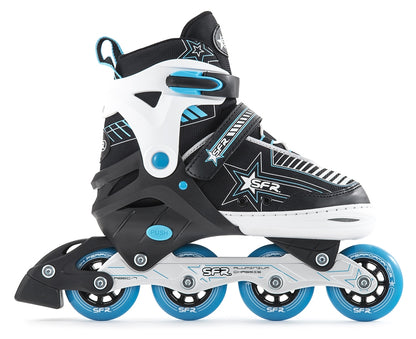 SFR Pulsar Adjustable Inline Skates - Blue - Right