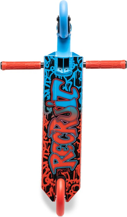 Lucky Recruit 2022 Complete Stunt Scooter - Red / Blue - Graphic