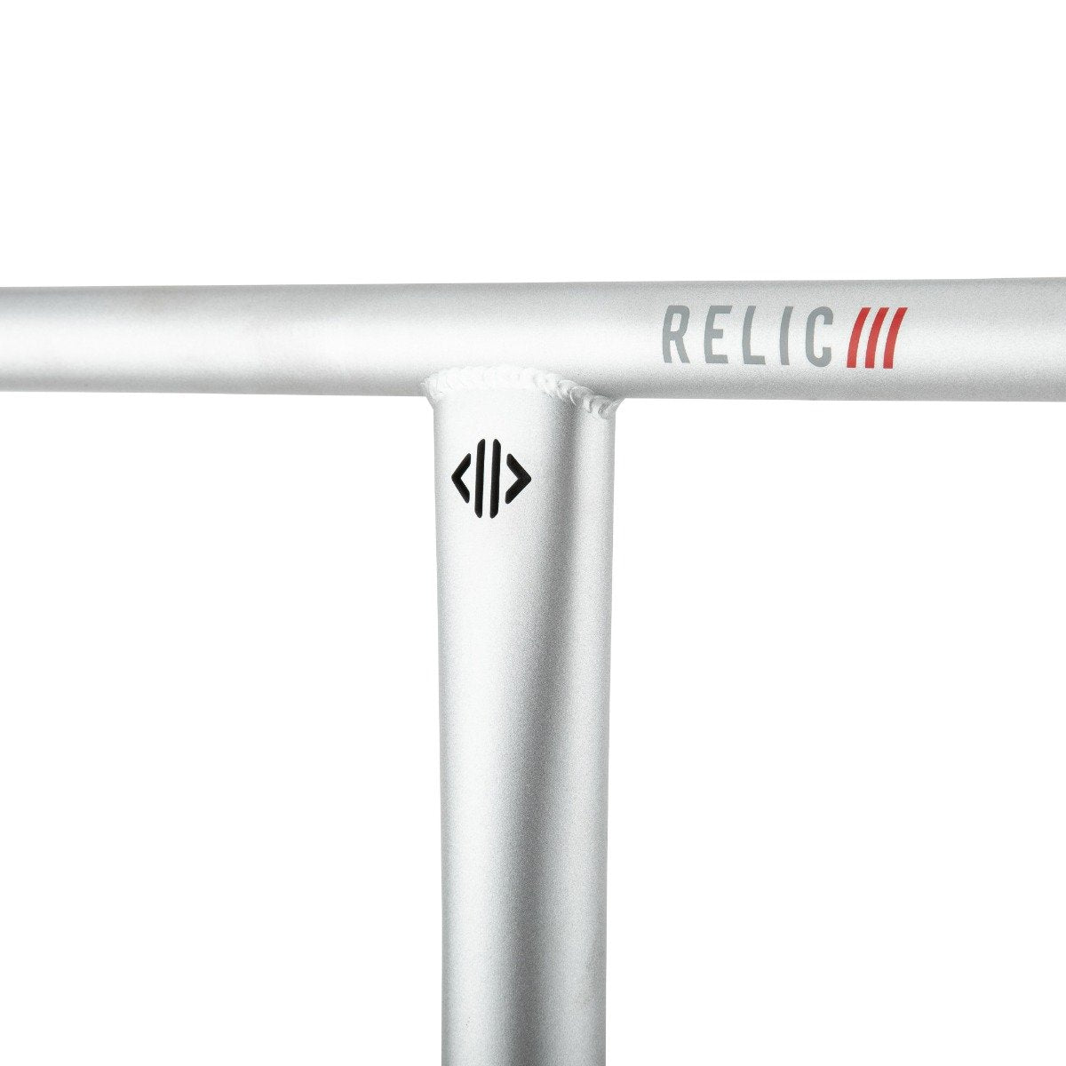 Drone Relic 3 Steel Oversized SCS Stunt Scooter Bar - Raw 710mm x 610mm - Detail