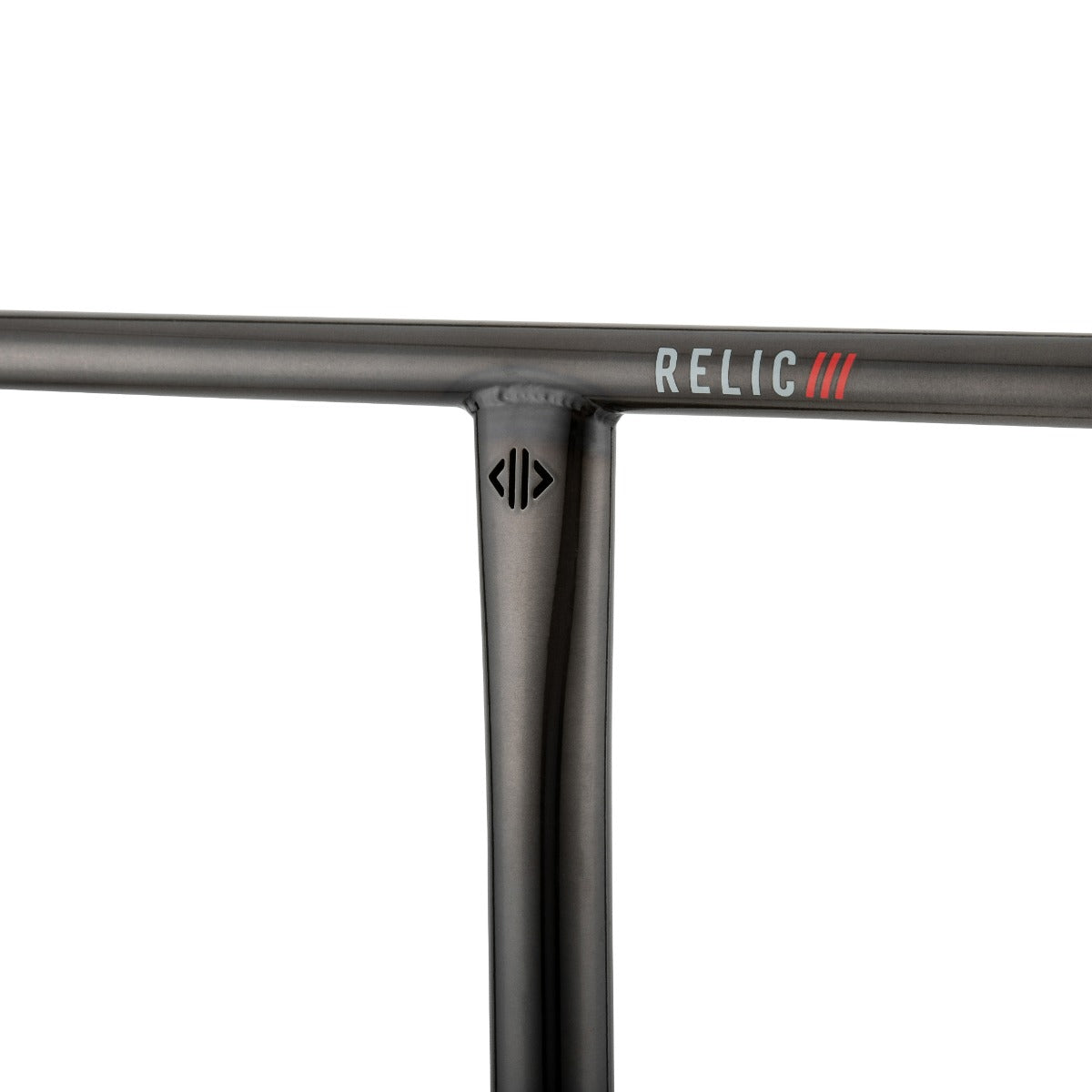 Drone Relic 3 Steel Oversized SCS Stunt Scooter Bar - Trans Black 650mm x 600mm - Detail