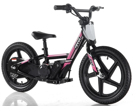 Revvi 16" Kids Electric Balance Bike - Pink