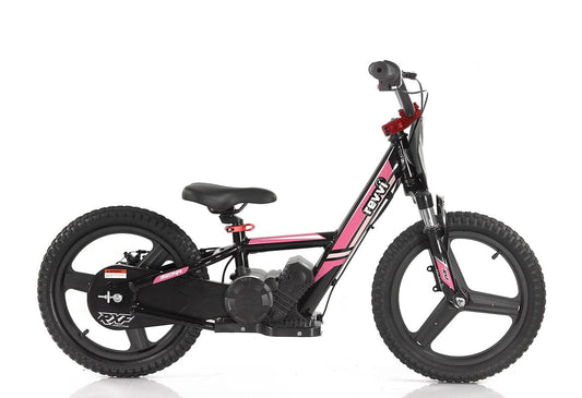 Revvi 16" Plus Kids Electric Balance Bike - Pink