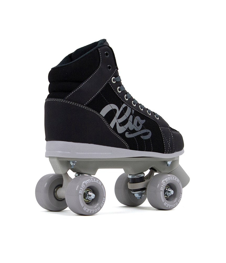 Rio Roller Lumina Quad Roller Skates - Black / Grey - Rear