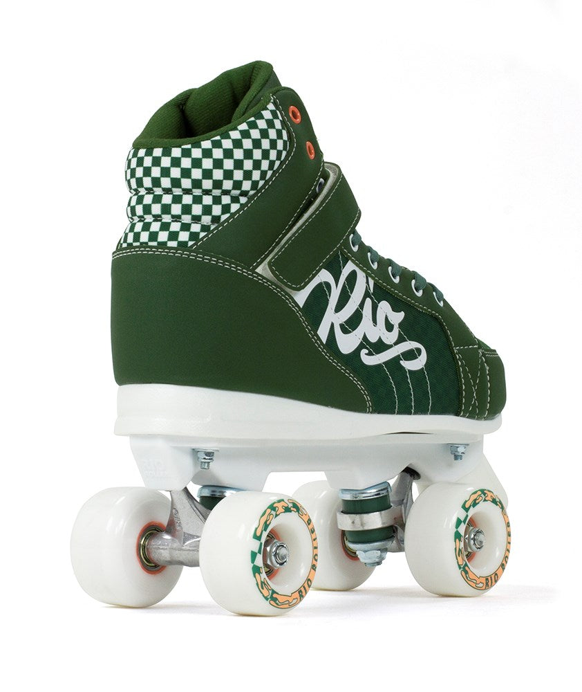 Rio Roller Mayhem II Quad Roller Skates - Green - Rear