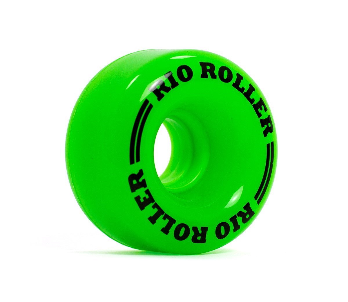Rio Roller Coaster 82A Quad Roller Skates Wheels - Green 62mm x 36mm