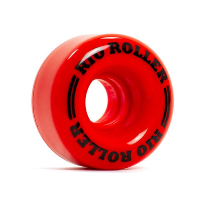 Rio Roller Coaster 82A Quad Roller Skates Wheels - Red 58mm x 33mm - Single