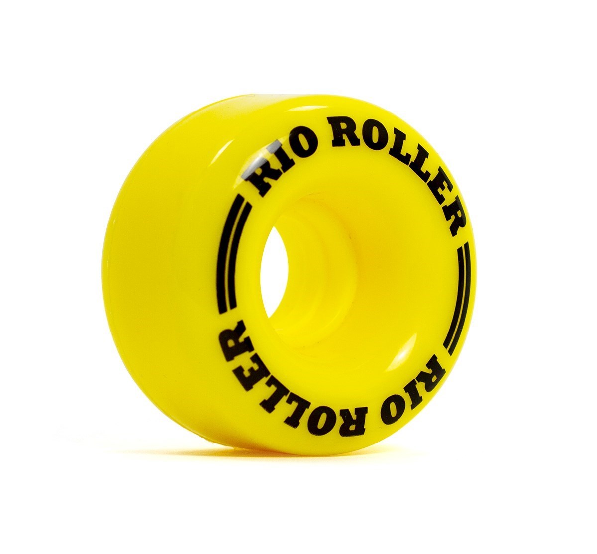 Rio Roller Coaster 82A Quad Roller Skates Wheels - Yellow 58mm x 33mm - Single