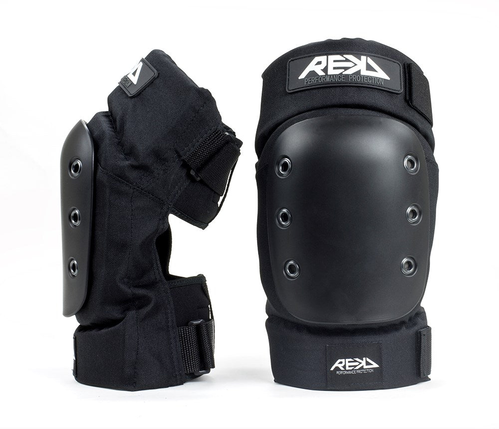 REKD Pro Ramp Skate Protection Knee Pads - Black - Dual