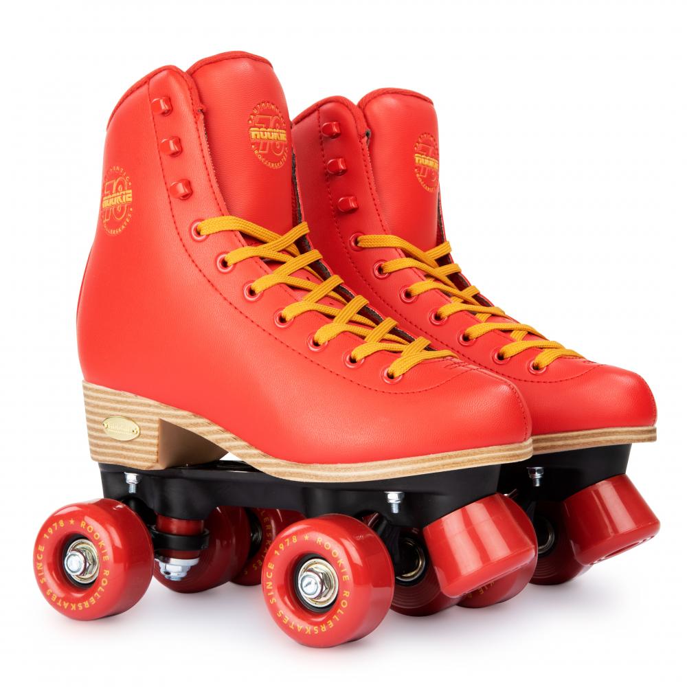 Rookie Classic 78 Quad Roller Skates - Red - Pair