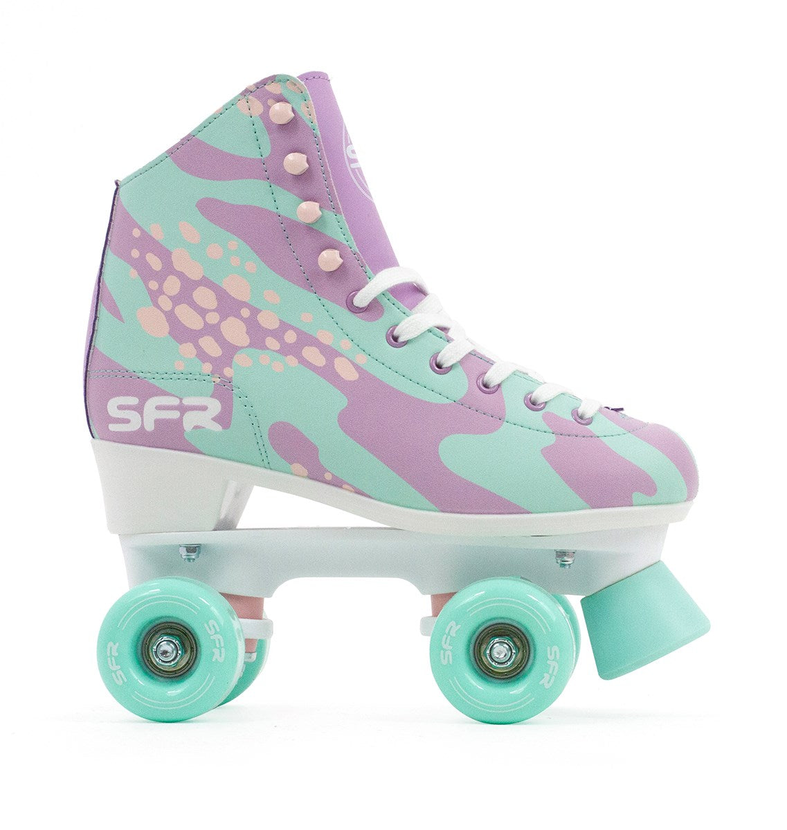 SFR Brighton Figure Quad Roller Skates - Lilypad - Right