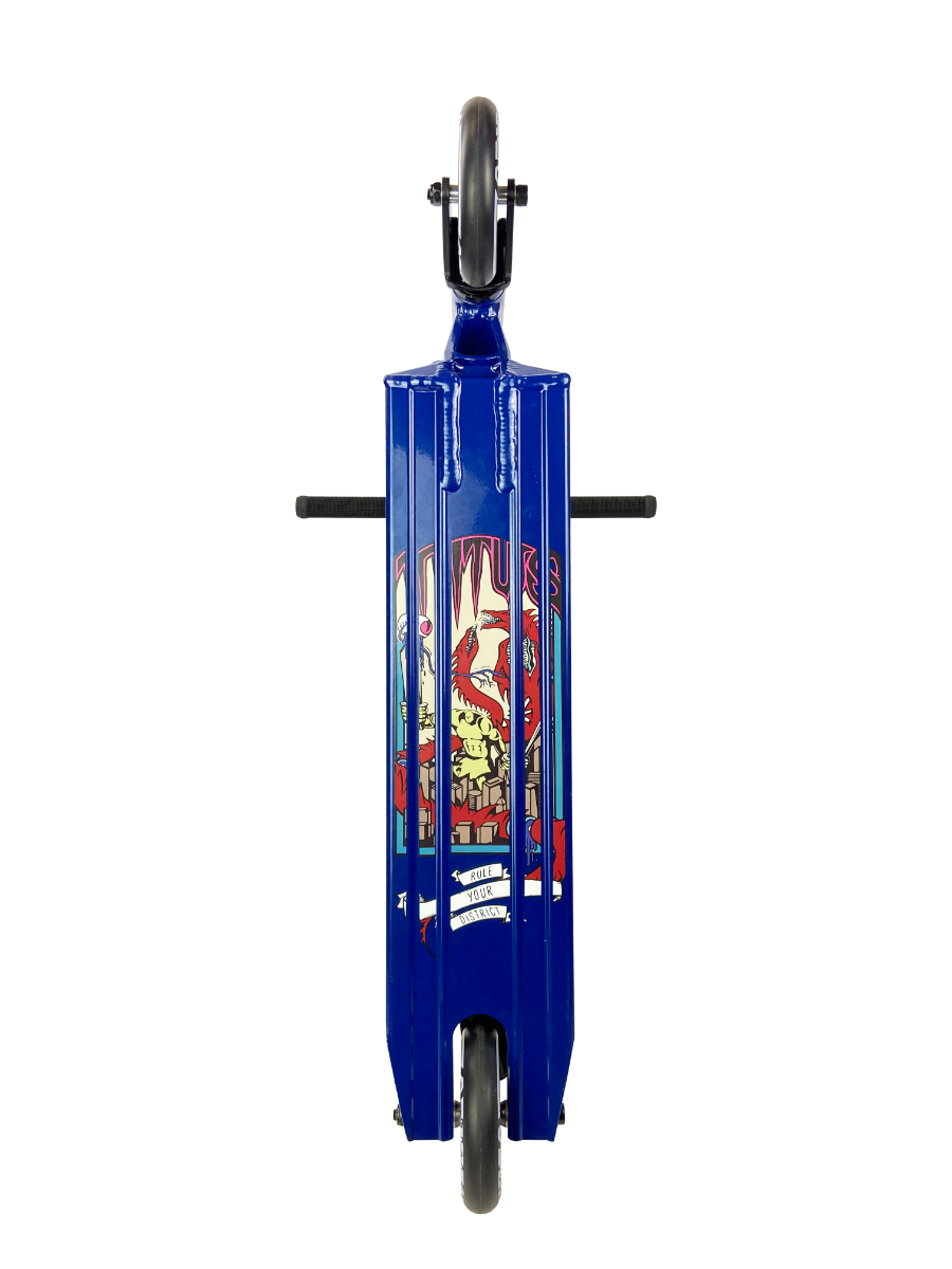 District Titus Complete Stunt Scooter - Gloss Blue / Black - Deck