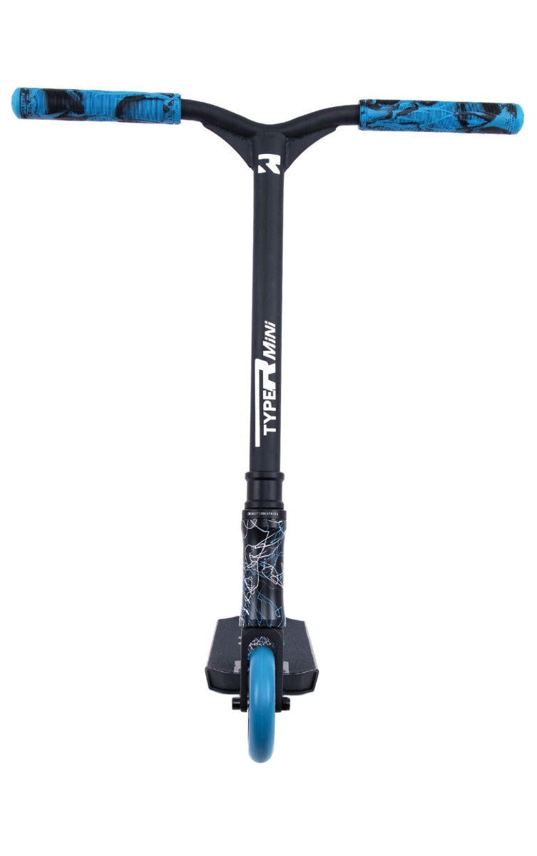 Root Industries Type R MINI Complete Stunt Scooter - Black / Blue / White - Handlebar