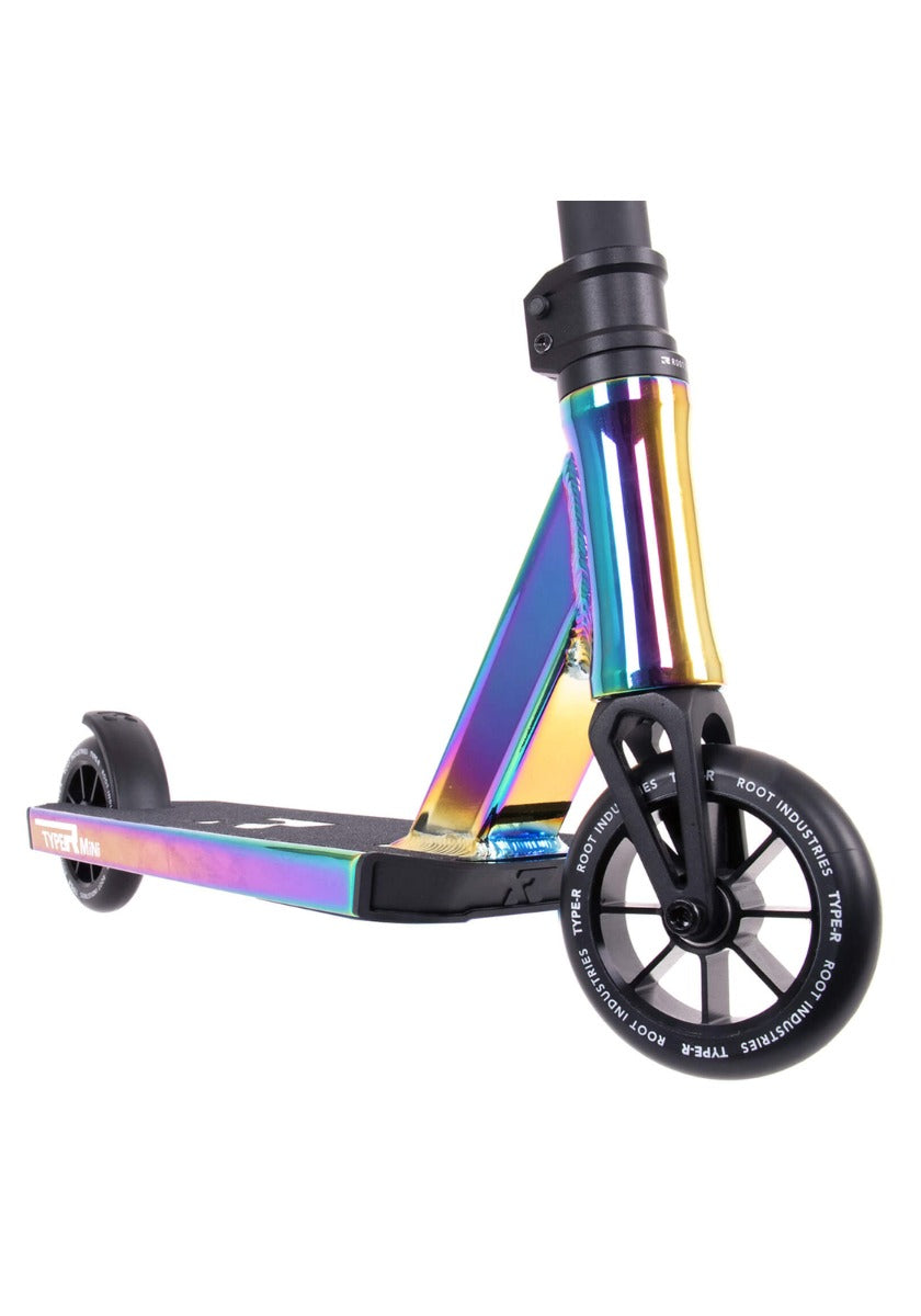 Root Industries Type R MINI Complete Stunt Scooter - Rocket Fuel Neochrome - Wheel