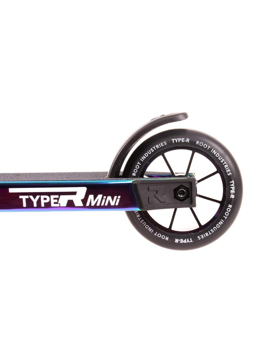 Root Industries Type R MINI Complete Stunt Scooter - Rocket Fuel Neochrome - Axle