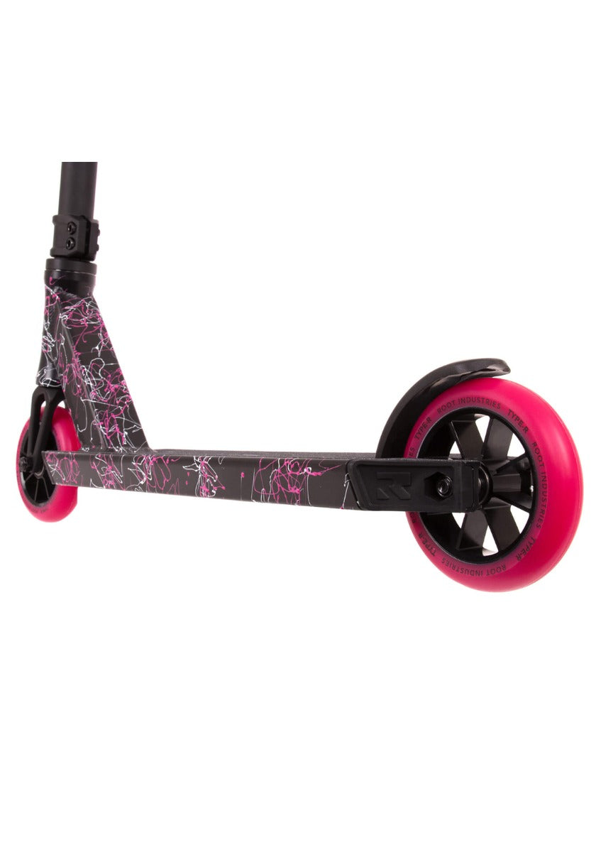 Root Industries Type R MINI Complete Stunt Scooter - Black / Pink / White - Back