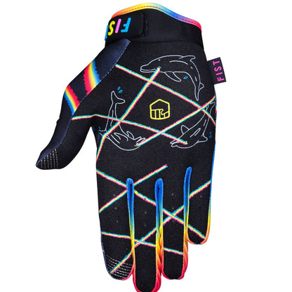 FIST Handwear Chapter 18 Skate Protection Gloves - Laser Dolphin - Palm