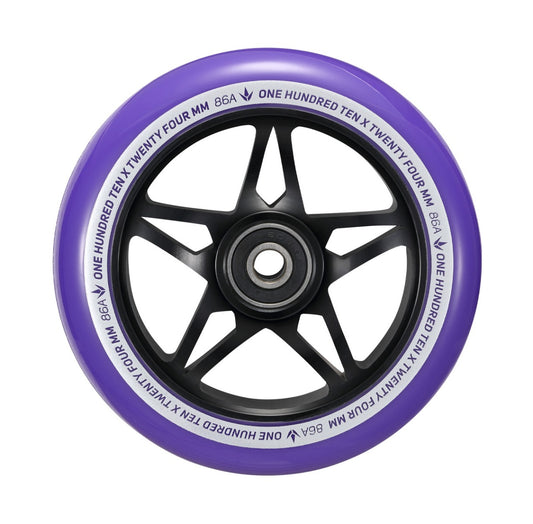 Blunt Envy One S3 110mm Stunt Scooter Wheel - Black / Purple