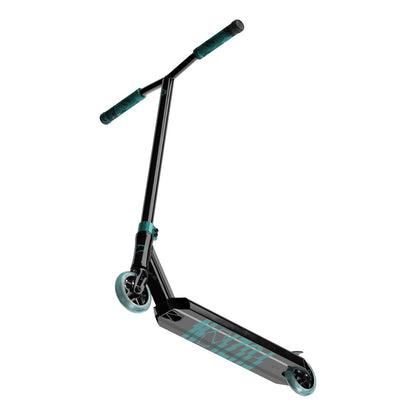 Fuzion Z250 2021 Complete Stunt Scooter - Black / Teal - Angle