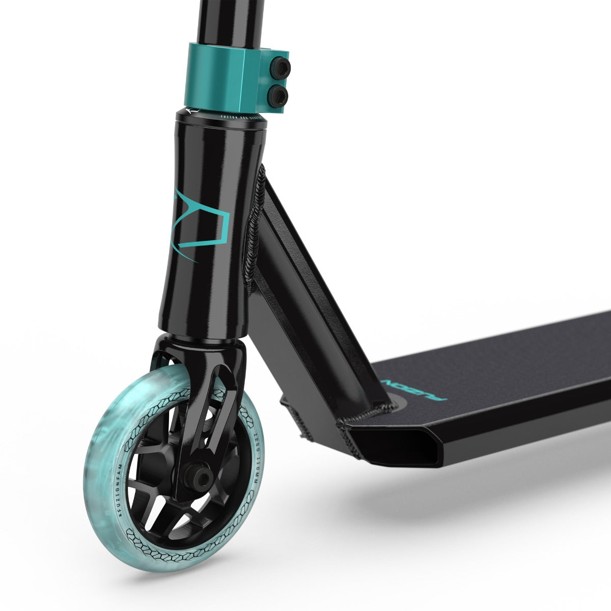 Fuzion Z250 2021 Complete Stunt Scooter - Black / Teal - Wheel