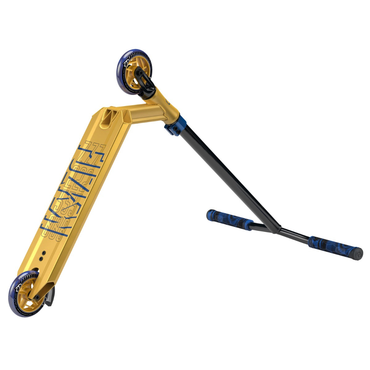 Fuzion Z250 2022 Complete Stunt Scooter - Gold - Angle